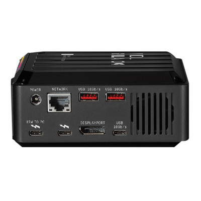 Western Digital D50 Thunderbolt 3 3.5mm 10,100,1000 Mbps Black external hard drive compatible with Thunderbolt 3 devices