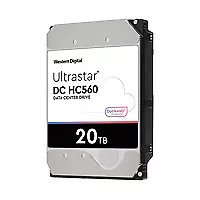 Western Digital Ultrastar DC HC560 3.5 20TB HDD 7200 RPM for Data Centers