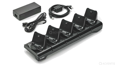 Zebra AC Black Indoor Charger for CRD-MPM-5SCHGEU1-01 - Product Category: Electronics