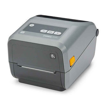 Zebra ZD421 Thermal Transfer Printer 203x203 DPI Wireless Gray - Ideal for printing labels in industrial settings