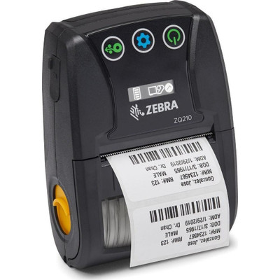 Zebra ZQ210 Direct Thermal Wireless Printer 203 x 203 DPI for 60 mm/sec - ZQ21-A0E12KE-00