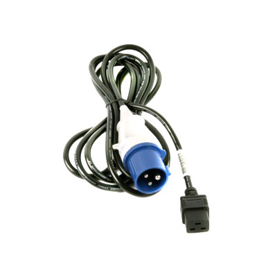 HP Standard Power Cord 11.81 ft for ProLiant DL360p Gen8 servers - black, durable, 3.6m length
