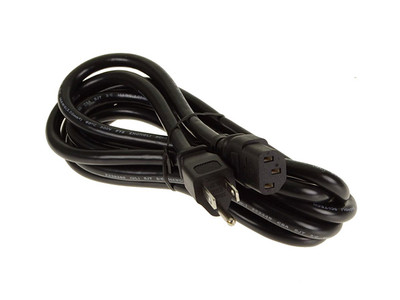 Dell Power Cord Cable for AC Adapter HH099, compatible with Dell laptops, black, 6ft long
