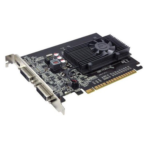 01GP31526EK - EVGA GeForce GT 520 1GB 64-Bit DDR3 PCI Express 2 x16 Dual DVI/ mini-HDMI Support Video Graphics