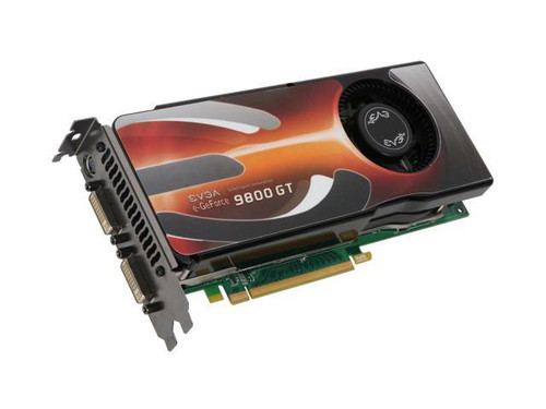 EVGA GeForce 9800 GT SuperClocked 1GB GDDR3 Video Card for SLI Supported PCI Express 2 x16