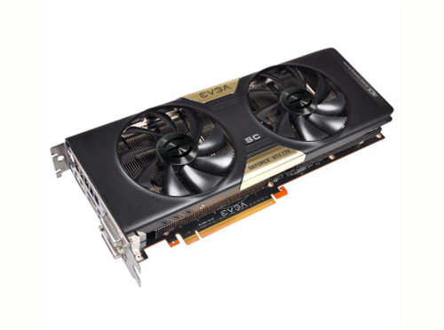 02G-P4-2774-KR EVGA GeForce GTX 770 SuperClocked (SC) 2GB 256-Bit GDDR5 Dual DVI/ HDMI/ DisplayPort/ SLI Support PCI
