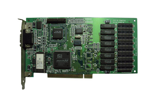 ATI Mach32 Video Graphics Card 109-25400-30 for PCI Slot - Compatible with ProLiant DL360p Gen8 Servers