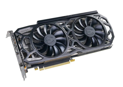 EVGA GeForce GTX 1080 Ti Graphic Card 11GB GDDR5X Dual Slot - Compatible with ProLiant DL360p Gen8 servers