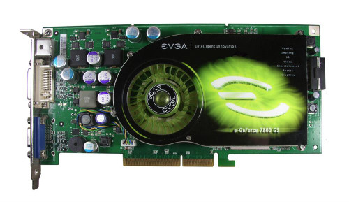 EVGA GeForce 7800 GS 256MB GDDR3 AGP Video Card - Compatible with AGP 4X/8X slots