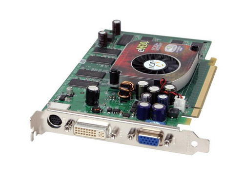 EVGA GeForce 6600 256MB DDR3 PCI-E Graphics Card for DVI/VGA - 256-P2-N370-B1