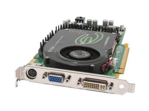 EVGA GeForce 6800 GS 256MB GDDR3 graphics card for SLI support in PCI Express x16 category