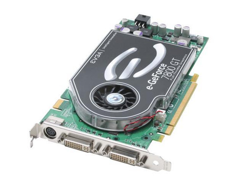 EVGA e-GeForce 7800 GT 256MB GDDR3 256-bit PCI Express x16 Video Card - SLI Support - Gaming Graphics Card