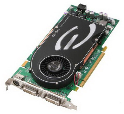 EVGA GeForce 7800 GT 256MB GDDR3 PCI-E x16 Dual DVI HDTV S-Video SLI Video Card - Compatible with SLI setups
