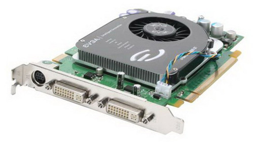 EVGA GeForce 8600 GT 256MB GDDR3 Dual DVI HDTV S-Video Graphics Card for SLI Support