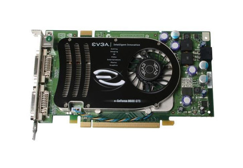 EVGA GeForce 8600 GTS 256MB Video Graphics Card for SLI Support - 256-P2-N768-AR - PCI Express x16 - HDCP Ready