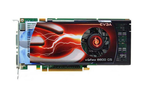 EVGA GeForce 8800 GS SuperClocked 384MB GDDR3 Video Card for SLI Supported PCI Express 2 x16 Slots
