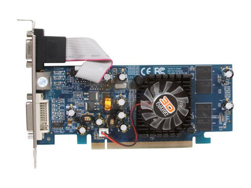 BFG 3D Fuzion GeForce 7300LE 256MB DDR PCI-E x16 Graphics Card - DVI VGA S-Video - Compatible with PCs