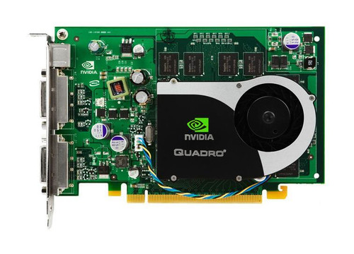 455675-001 - HP Nvidia Quadro FX570 PCI-Express x16 256MB DDR2 SDRAM Memory (3840x2400 Resolution) Dual DVI 3D Video Graphics Card