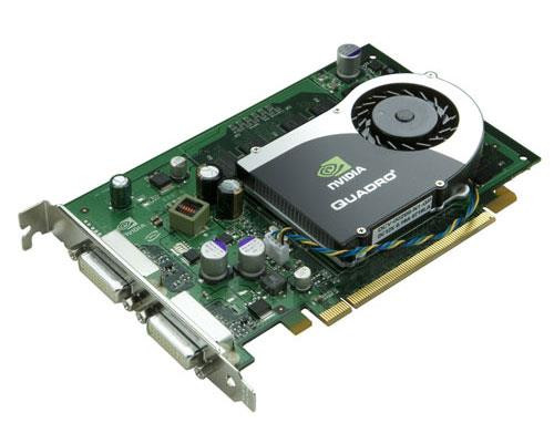456138-001 - HP nVidia Quadro FX570 256MB DDR2 SDRAM Memory (3840x2400 Resolution) Dual DVI 3D PCI-Express x16 Video Graphics Card
