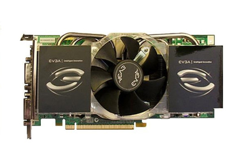 EVGA GeForce 7900 GTX 512MB GDDR3 PCI-E x16 SLI Video Card - Part Number 512-P2-N571-A3 - Gaming Graphics Card