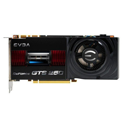 EVGA GeForce GTS 250 Superclocked 512MB GDDR3 Graphics Card for PCI Express 2.0 - SKU 512-P3-1151-B2 - Gaming Video Card