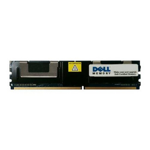 0D7534 - Dell 1GB DDR2-533MHz PC2-4200 ECC Fully Buffered CL4 240-Pin FB-DIMM 1.8V Dual Rank Memory Module