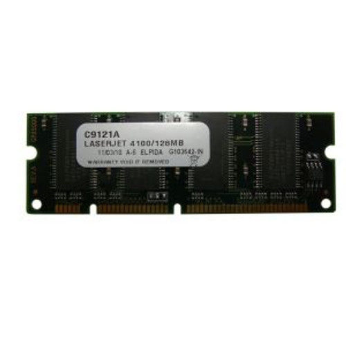 HP 128MB PC100 Unbuffered Memory for Color LaserJet 2550 Series - C9121A - 100-Pin DIMM