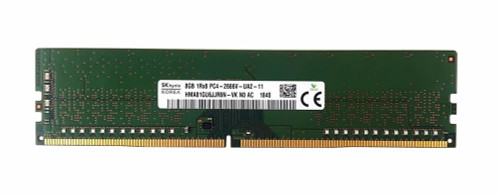 Hynix 8GB DDR4-2666MHz Memory Module for PC4-21300 288-Pin DIMM Single Rank Non-ECC Unbuffered 1.2V - HMA81GU6JJR8N-V