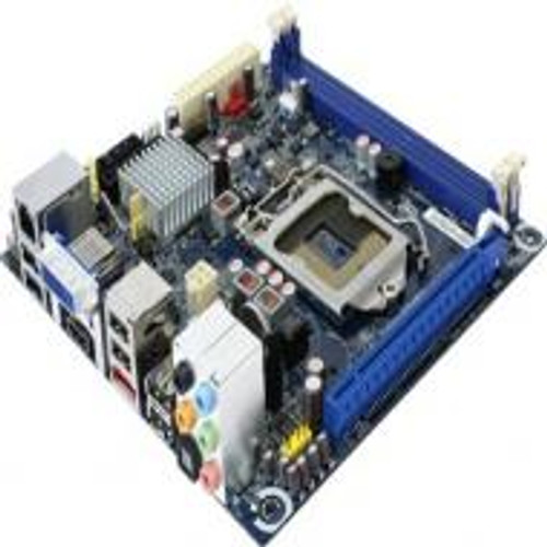 Intel DH57JG Mini-ITX Motherboard for LGA-1156 CPUs, DDR3 1333MHz, H57 Chipset - Compatible with Mini-ITX cases
