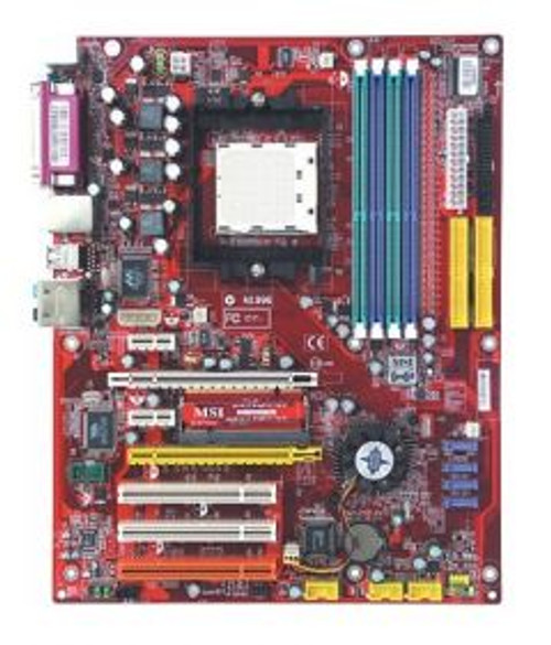 MS-7125 - MSI DDR1 4-Slot System Board (Motherboard) Socket 939