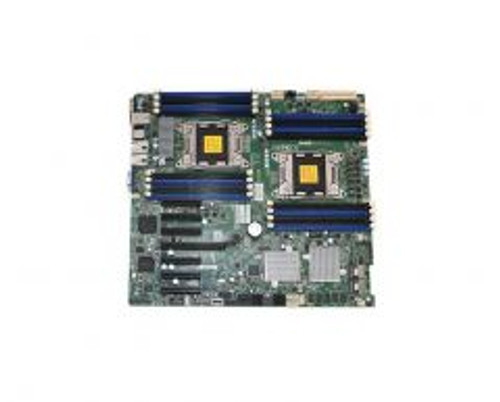 X9DRH-7F - Supermicro Xeon E5-2600/E5-2600v2 Intel C602 Chipset Dual Socket LGA-2011 DDR3 RAM Extended ATX System Board (Motherboard)