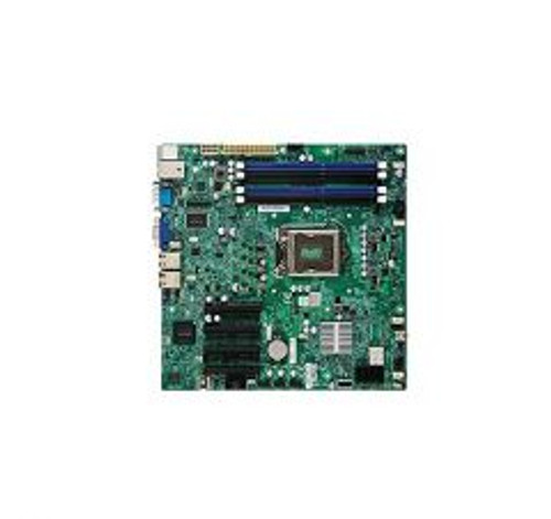 X9SCM-F - Supermicro Intel Xeon E3-1200/E3-1200 v2 C204 PCH Chipset micro-ATX System Board (Motherboard) Socket LGA1155