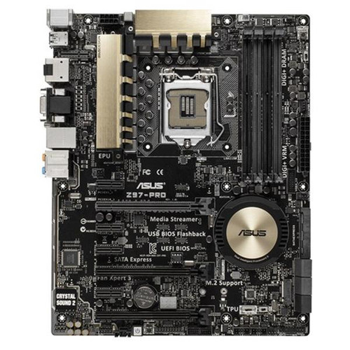Asus Z97-PRO Intel Z97 DDR3 4-Slot Motherboard for Socket 1150 Servers