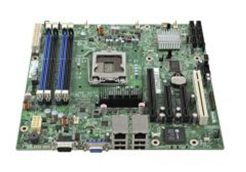 Intel Xeon ES-1200 LGA-1155 DDR-1333MHz MICRO-ATX Server Motherboard by DBS1200BTSR, compatible with server racks
