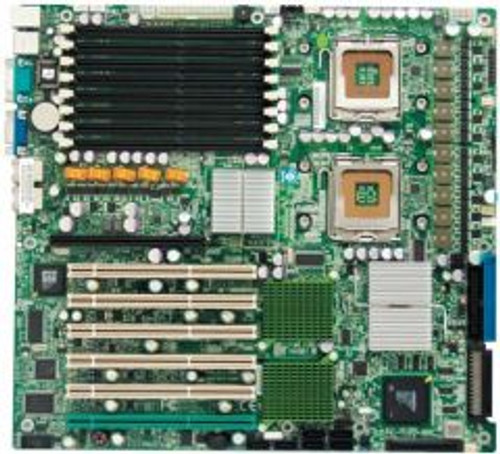 SuperMicro MBD-X7DBE-X Extended-ATX Server Motherboard for LGA771 CPUs, Max 32GB RAM, 6PCI-X slots, 2Gbe, RAID support