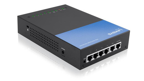 LRT224 - Linksys Dual WAN 6 Ports Slots Ethernet Gigabit VPN Desktop Router