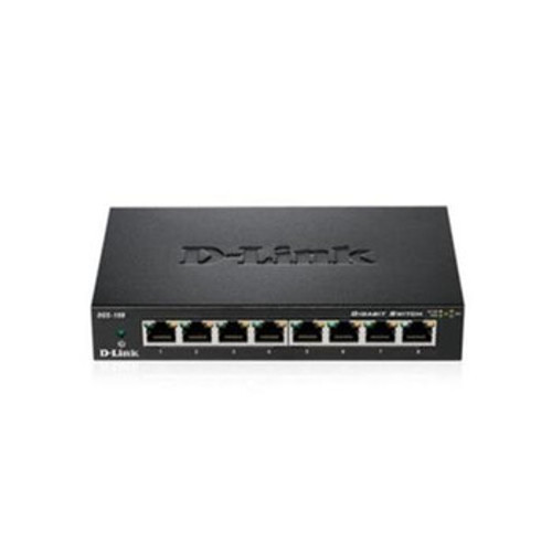 DGS-108 - D-Link 8 x Ports 1000Base-T Layer 2 Unmanaged Gigabit Ethernet Network Switch