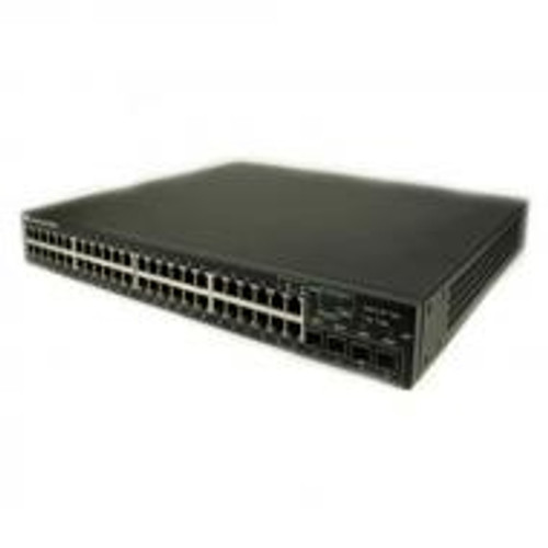 PCT6248 - Dell PowerConnect 6248 48 x Ports 10/100/1000Base-T + 4 x Ports Shared SFP Layer 3 Managed Gigabit Ethernet Network Switch