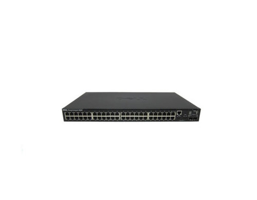 Dell PowerConnect 5548P 48 Port PoE Gigabit Ethernet Switch, Layer3 Managed, Rack-Mountable, SFP+ Ports, Network Switch.