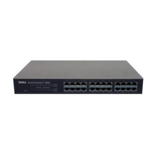 8H417 - Dell PowerConnect 2024 24 x Port 10/100Base-T Fast Ethernet Rack-Mountable Ethernet Switch