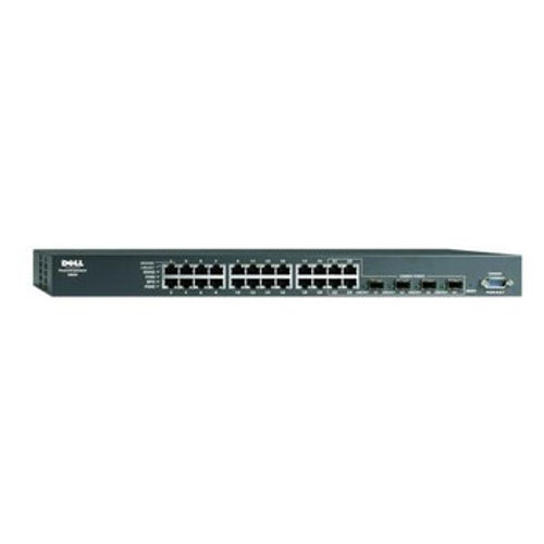 FC762 - Dell PowerConnect 5324 24 x Ports 10/100/1000Base-T + 4 x Ports Shared SFP Gigabit Ethernet Switch