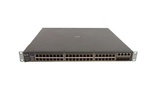 J4904-69001 - HP ProCurve 2848 48-Ports 48 x 10/100/1000 + 4 x Dual Personality SFP mini-GBIC Managed Gigabit Ethernet Switch