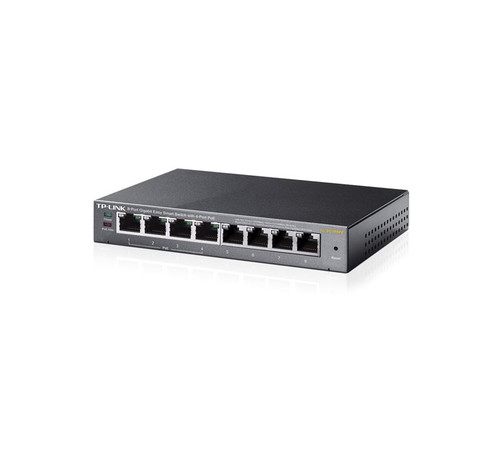 TP-LINK 8-Port Gigabit PoE Switch with 4-PoE Ports, Web Managed, TL-SG108PE, for Easy Smart Networking