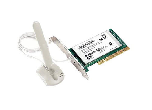 3Com Wireless 802.11a/b/g PCI Adapter 54Mbps for ProLiant DL360p Gen8 Servers