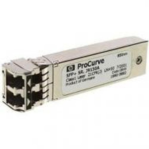 J9150-69101 - HP ProCurve X132 10Gbps 10GBase-SR Multi-mode Fiber 300m 850nm Duplex LC Connector SFP+ Transceiver
