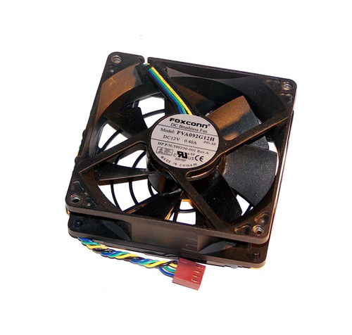 580230-001 - HP 12V DC SFF Chassis Fan Assembly for 6000 Pro Desktop