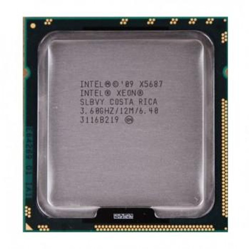 Dell Intel Xeon X5687 Quad-Core Processor 338-17066 LGA1366 3.60GHz 12MB Cache - Compatible with Dell servers