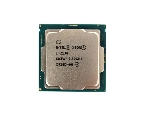 Intel Xeon E-2134 Quad Core 3.50 GHz CPU for FCLGA1151 Servers - BX80684E2134