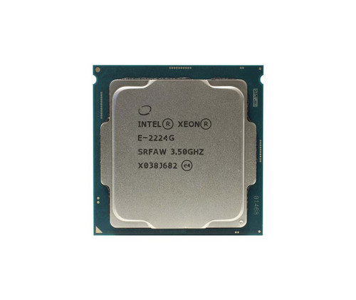 Intel Xeon E-2224G Quad Core 3.50 GHz Server Processor for FCLGA1151 - BX80684E2224G - Compatible with server racks
