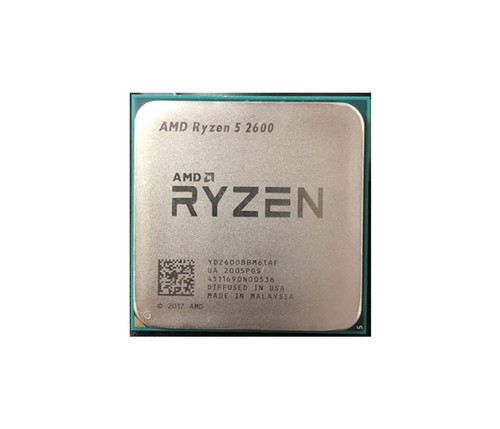 YD2600BBM6IAF - AMD Ryzen 5 2600 Hexa-core (6 Core) 3.4GHz 16MB L3 Cache Socket AM4 Processor